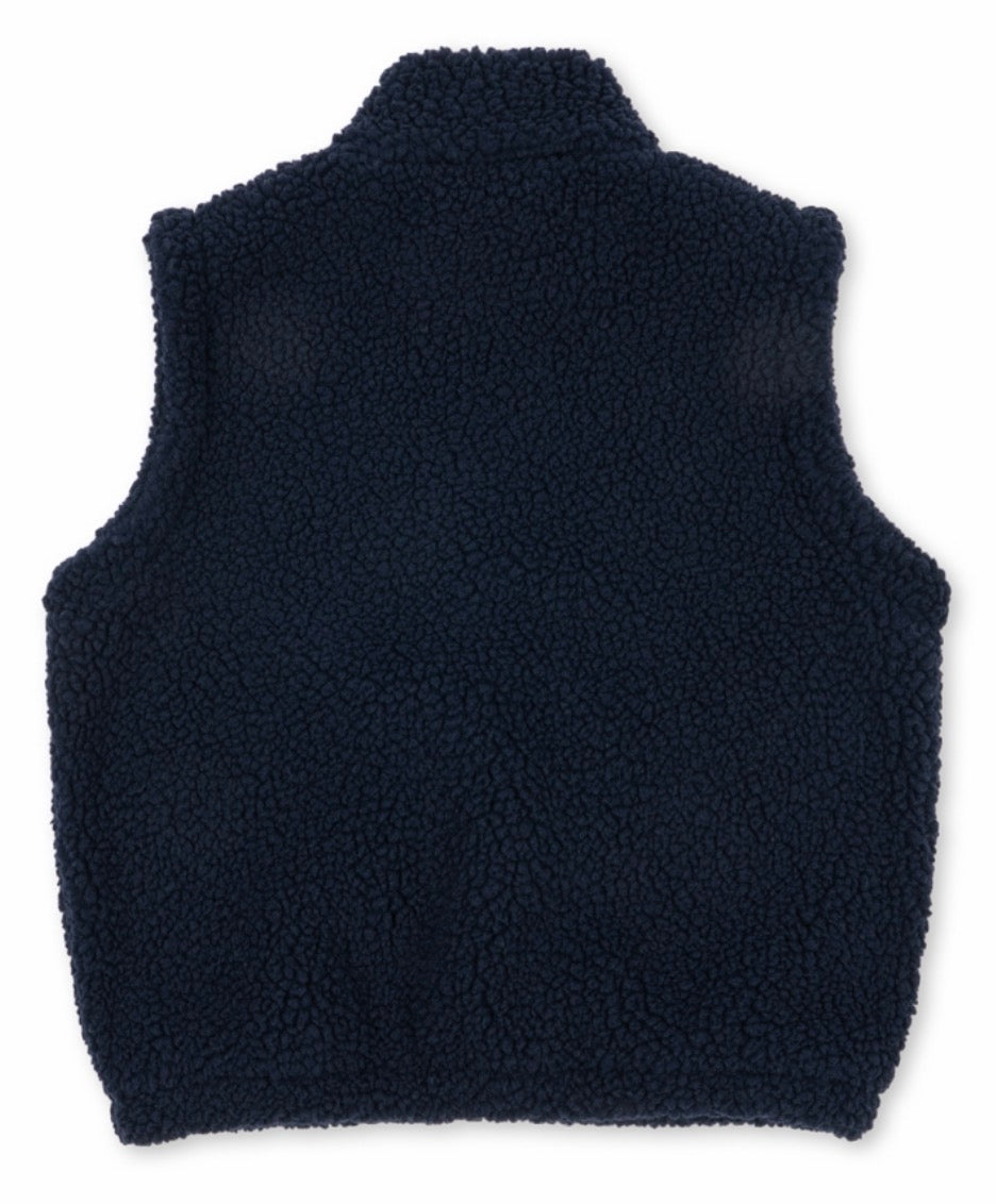 Navy Jody Fleece Vest