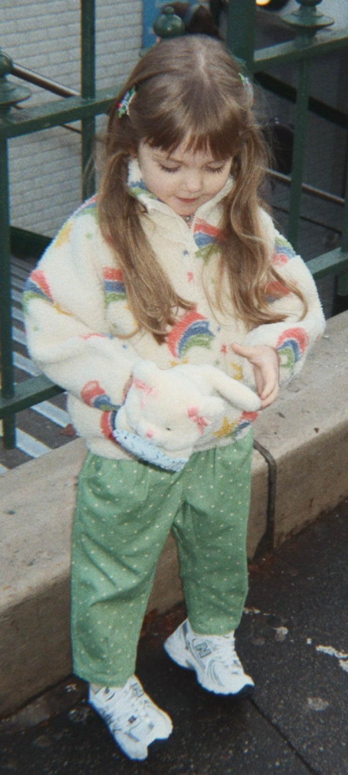 Rainbow Star Half Zip Fleece