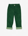 Grow Pant- Forest Green Corduroy