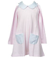 Pink Stripe Pima Cotton Dress
