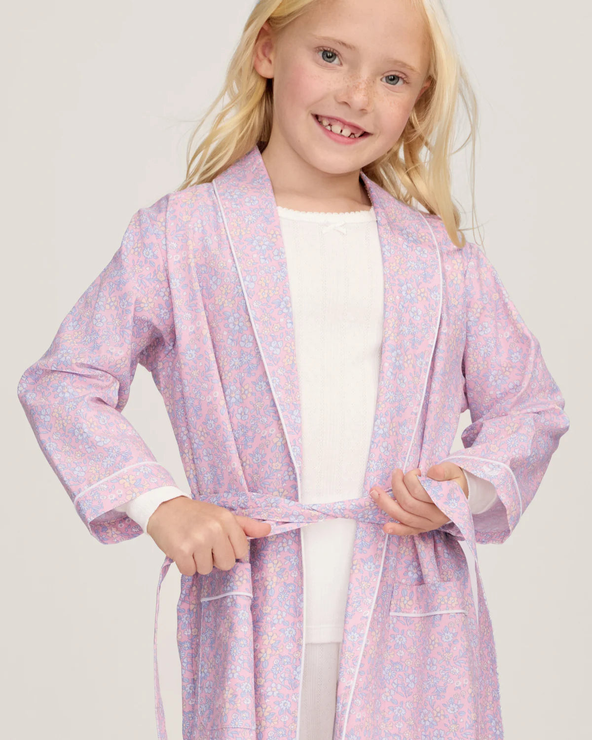 Fleur Blush Bathrobe