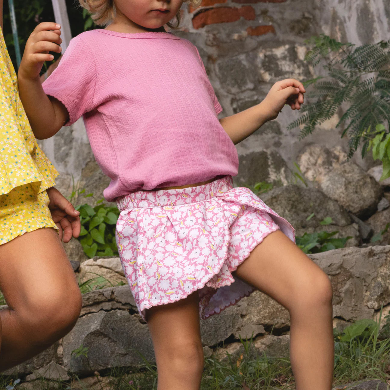 Blush Blossom Shorts