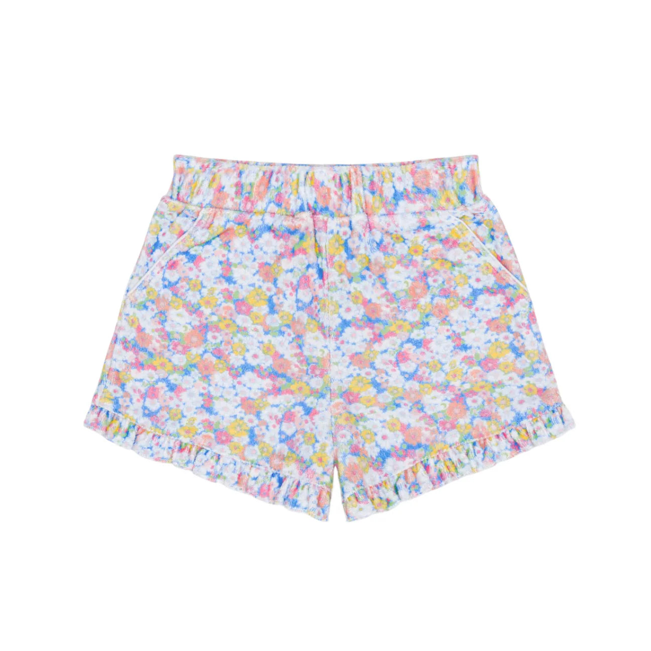 Jasmine Blossom Terry Cloth Shorts