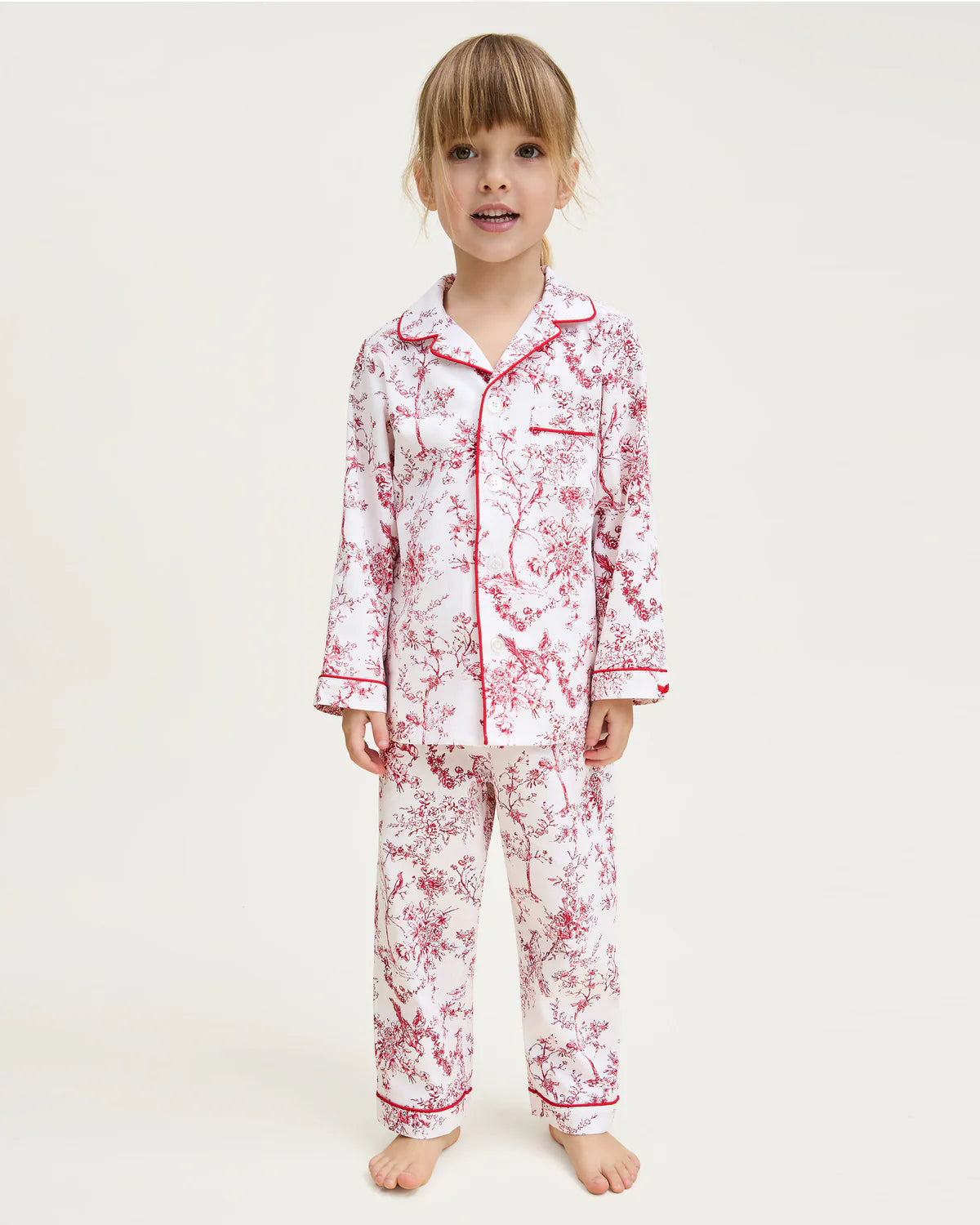 Red Toille Pajamas