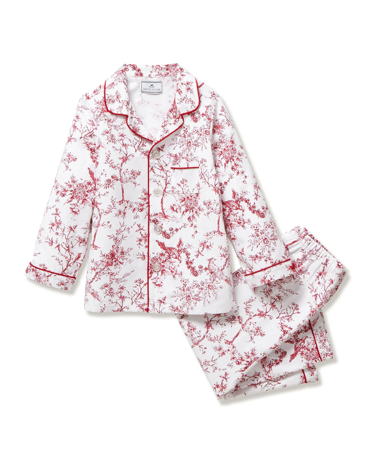 Red Toille Pajamas