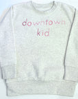 Downtown Kid Hand Embroidered Sweatshirt