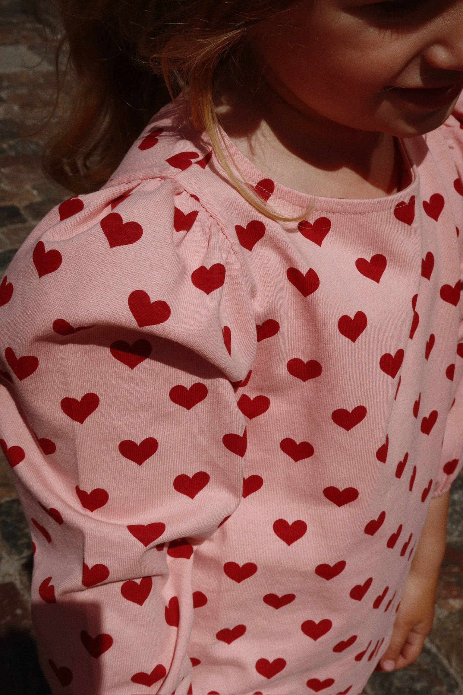 Organic Cotton Drey Heart Print Shirt