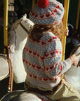 Belou Heart Intarsia Cardigan