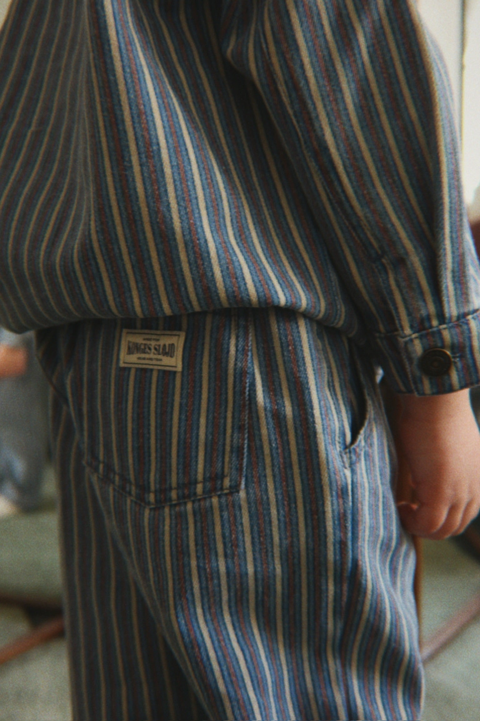 Magot Tricolor Stripe Pant