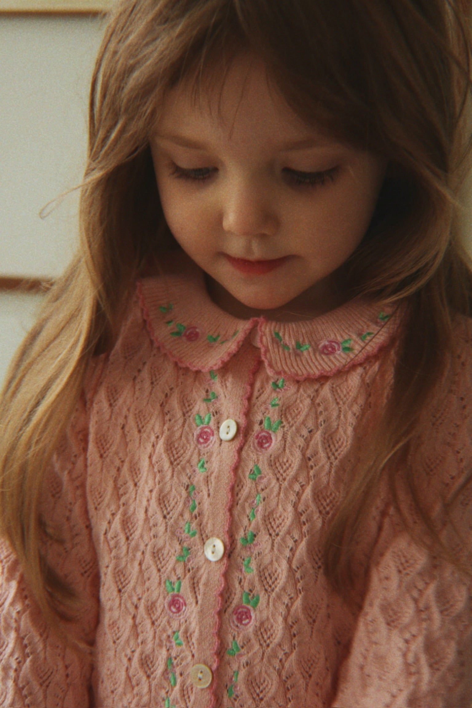 Light Rose Rosier Cardigan