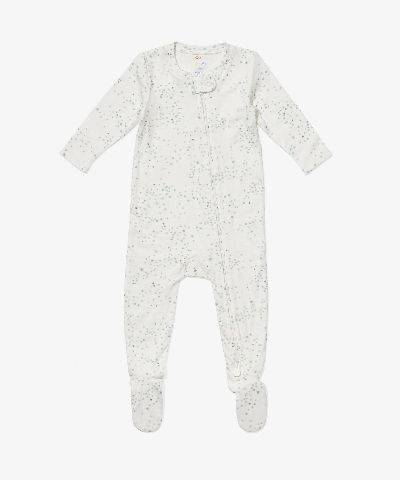Seafoam Star Zip Pajama