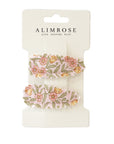 Alimrose Fabric Covered Hair Clips