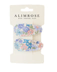 Alimrose Fabric Covered Hair Clips