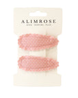 Alimrose Fabric Covered Hair Clips