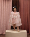 Noralee Pink Tulle Cape