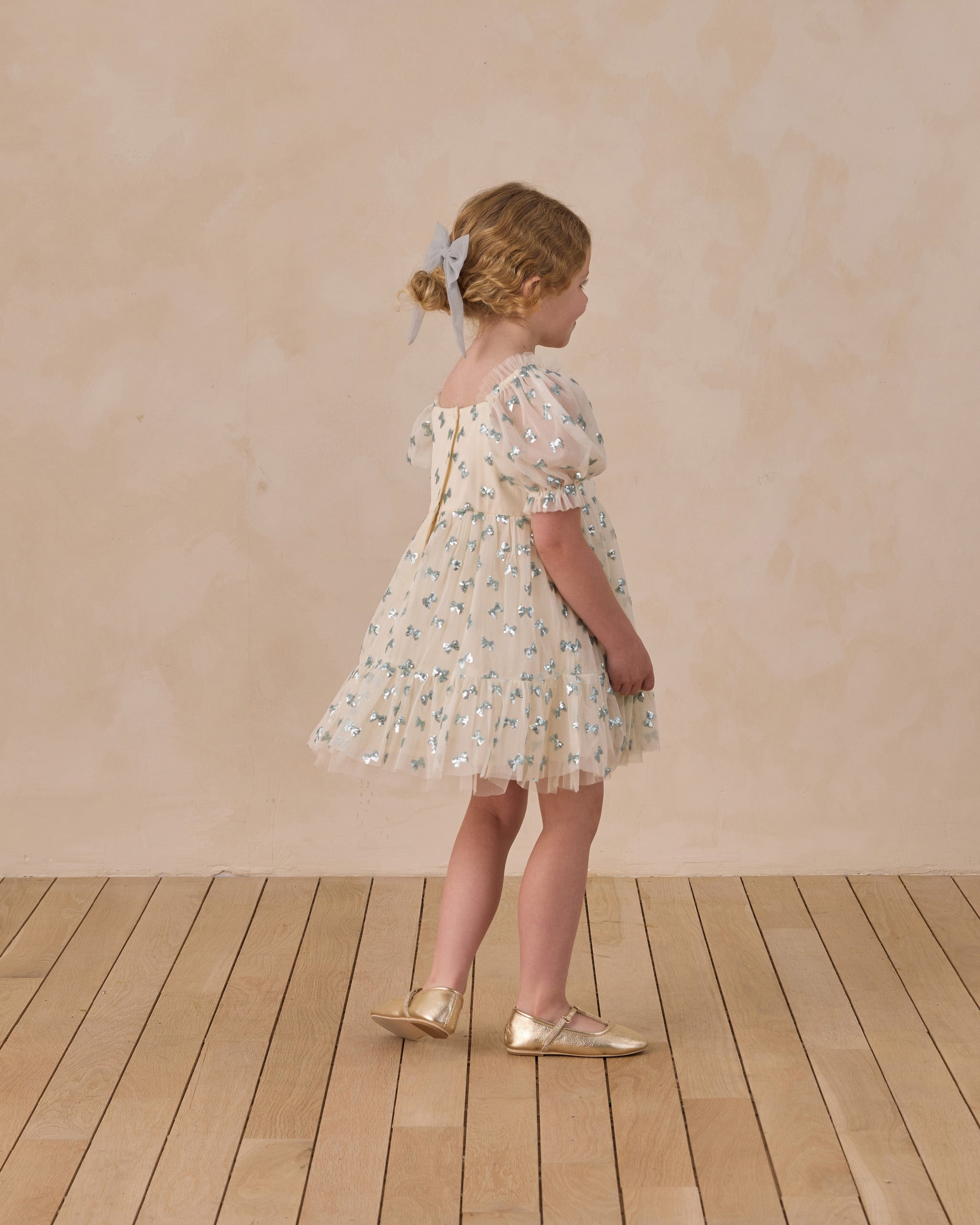 Louella Sequin Bow Dress