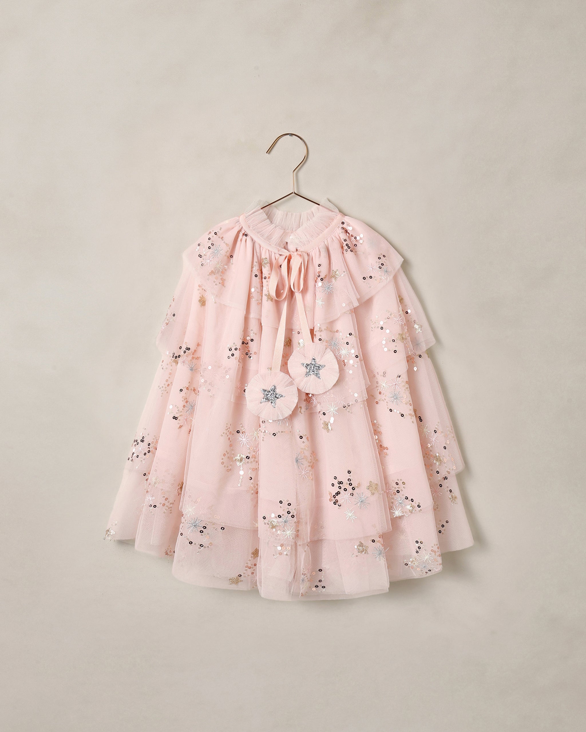 Noralee Pink Tulle Cape