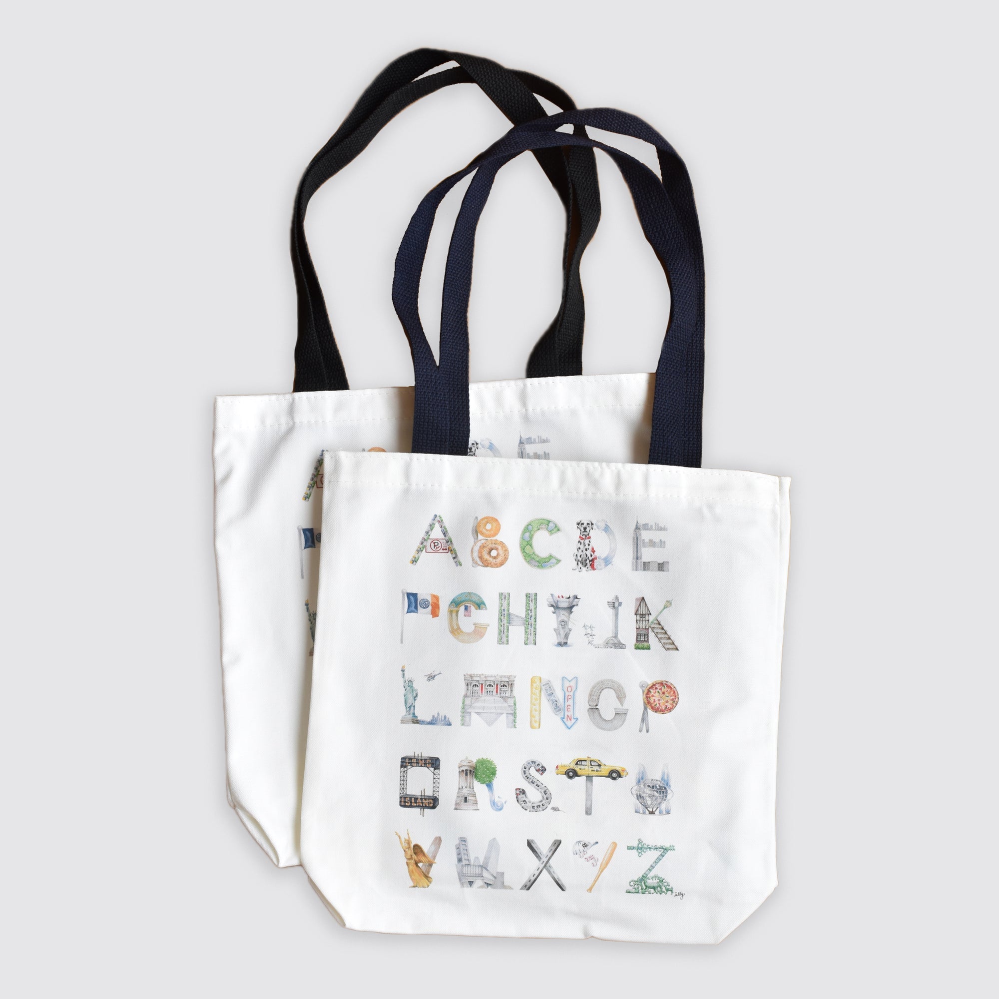 Sally McBride NYC ABC Tote