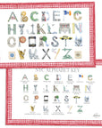 Sally McBride NYC ABC Placemat (assorted colors)