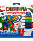 Colortopia Color By Number- Epic Adventures
