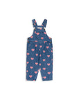 Magot Heart Print Overalls