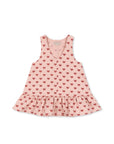 Organic Heart Print Fen Dress