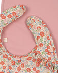 2 Pack Dinner Bib- Pink/ Floral