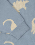 Organic Cotton Lapis Dino Sweater