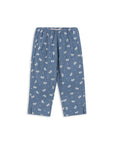 Organic Cotton Bow Print Vida Pants