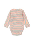 Organic Cotton Striped LS Onesie