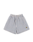 Organic Cotton Captain Check Kim Shorts