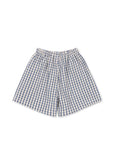 Organic Cotton Captain Check Kim Shorts