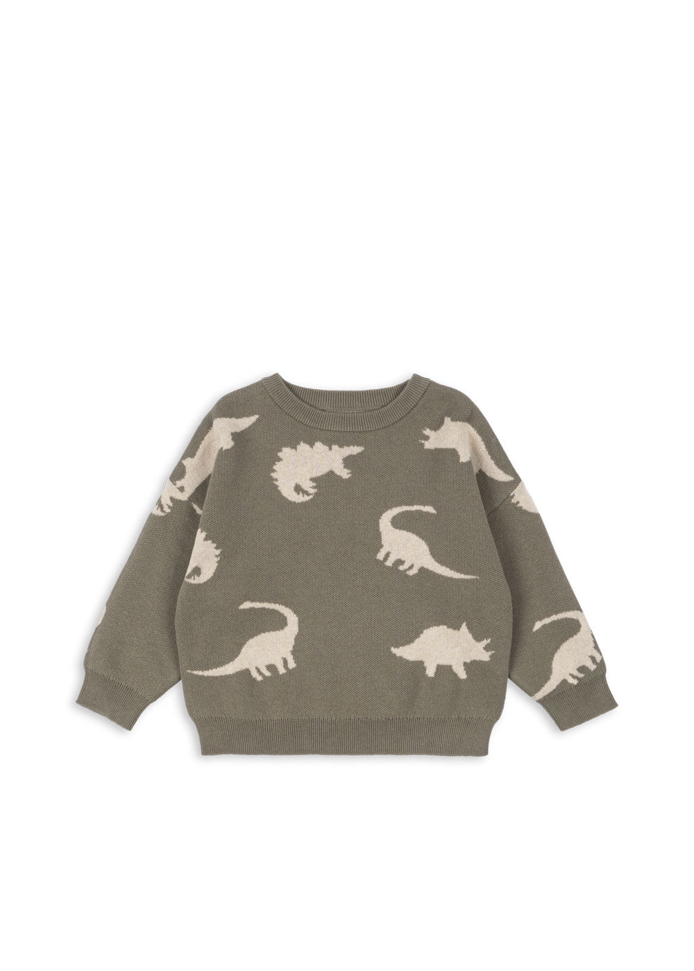 Dinosaur Intarsia Lapis Sweater