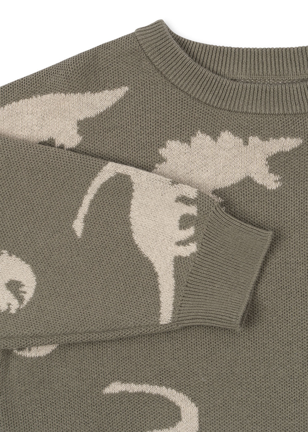 Dinosaur Intarsia Lapis Sweater