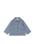 Konges Luc Striped Shirt Jacket