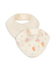2 Pack Organic Cotton Pointelle Bibs
