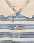 Organic Spotty Striped Sweatshirt Polo
