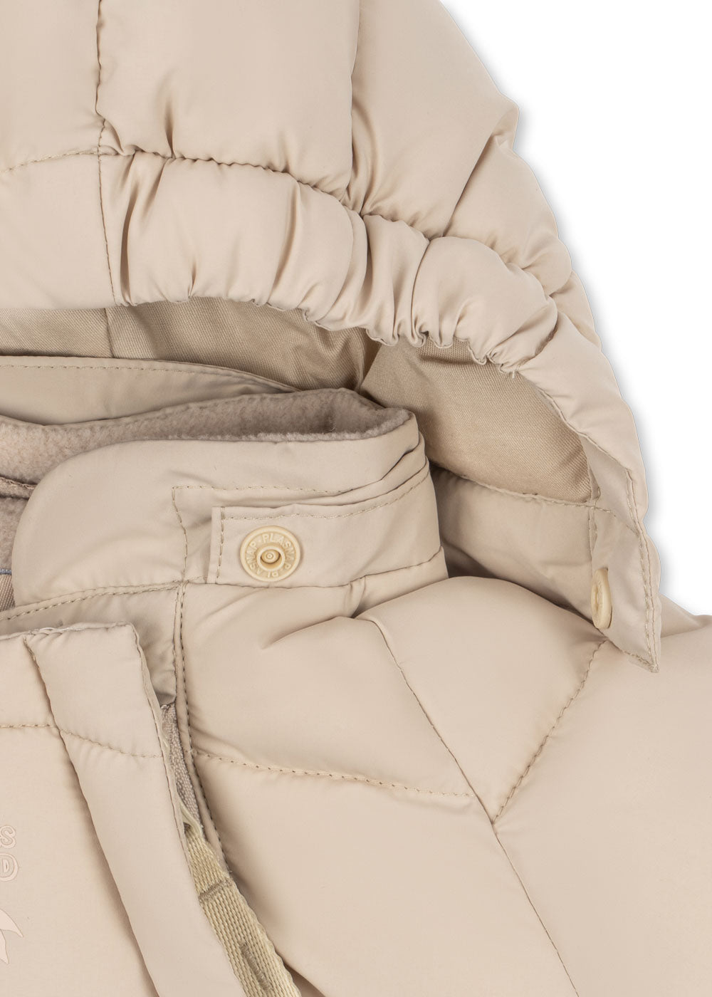 Konges Beige Puffy Alpi Bunting