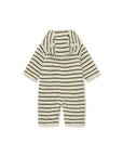 Konges Erba Stripe Fleece Bunting