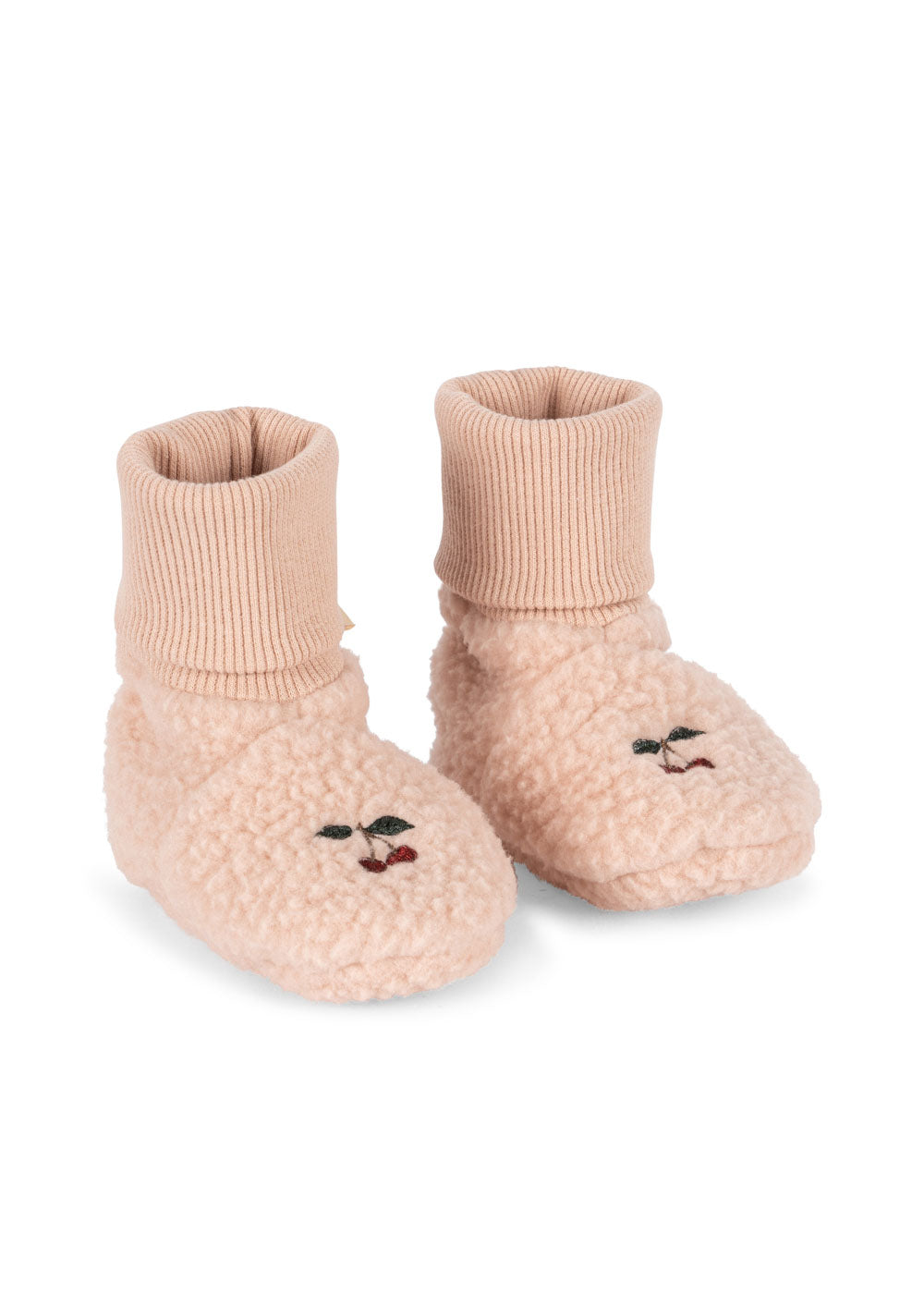 Safa Cherry Fleece Baby Bootie