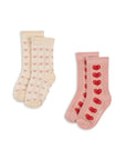 2 Pack Heart Jacquard Socks (FW26)
