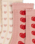 2 Pack Heart Jacquard Socks (FW26)