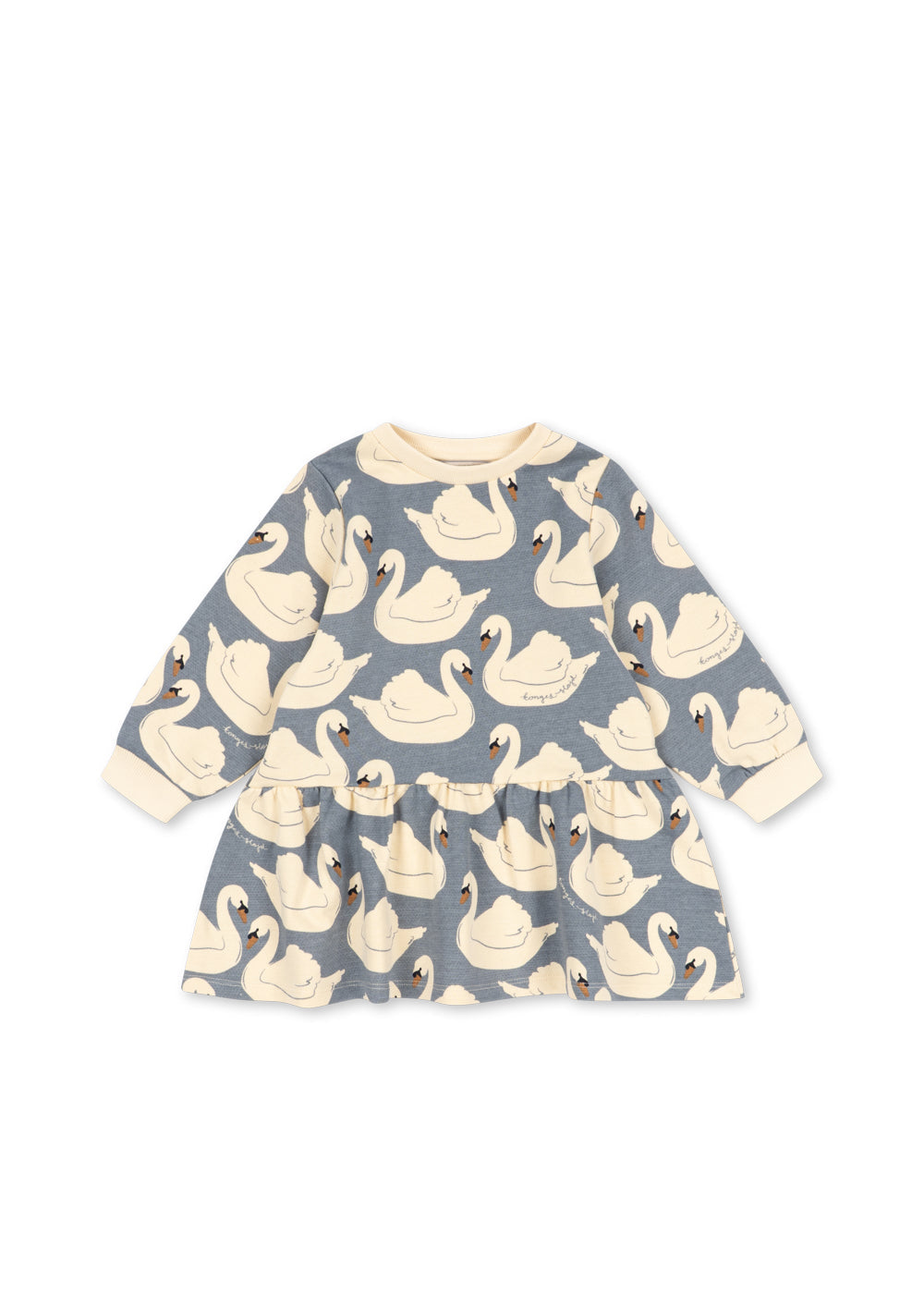 Loupy Swan Sweatshirt Dress