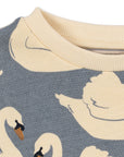 Loupy Swan Sweatshirt Dress
