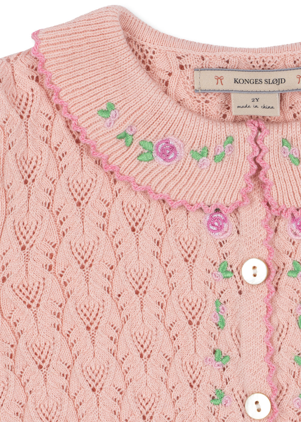 Light Rose Rosier Cardigan