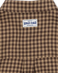 Organic Cotton Chocolate Check Flanel Shirt