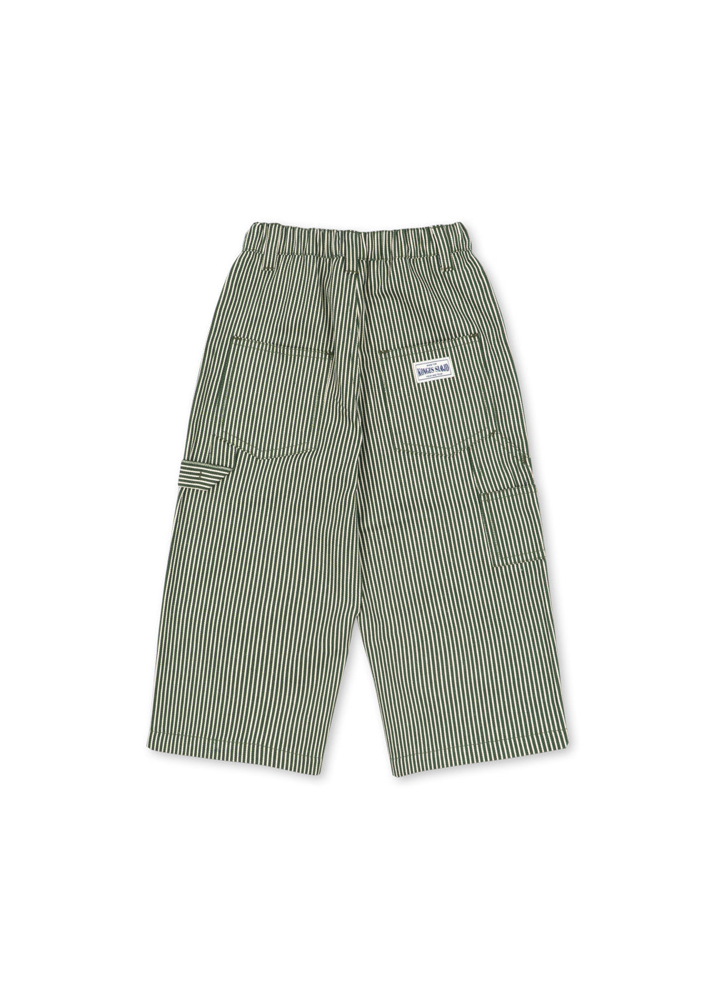Organic Cotton Green Stripe Luc Pant