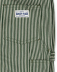 Organic Cotton Green Stripe Luc Pant