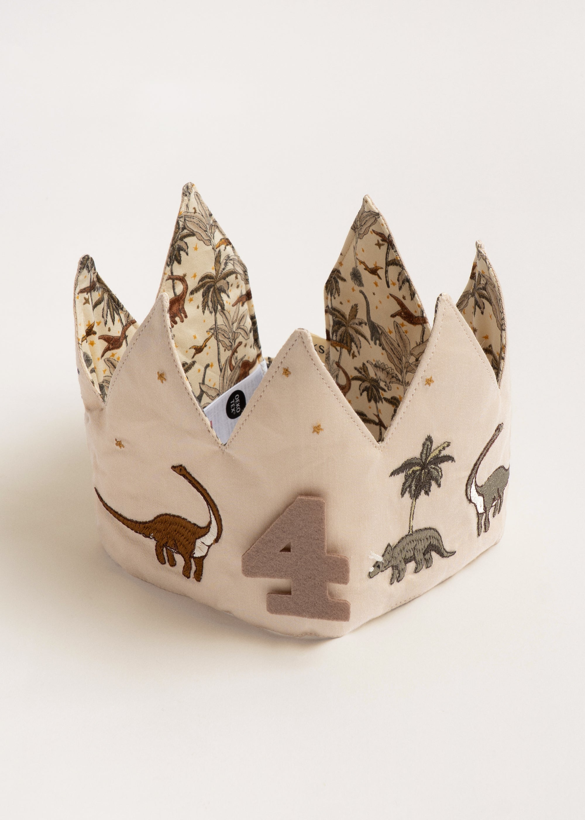 Dinosaur Birthday Crown