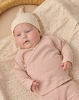 Knotted Ditsy Baby Hat